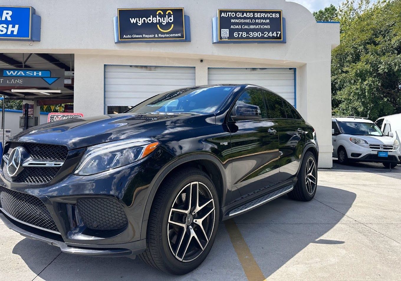 Mercedes windshield replacement in East Cobb, GA