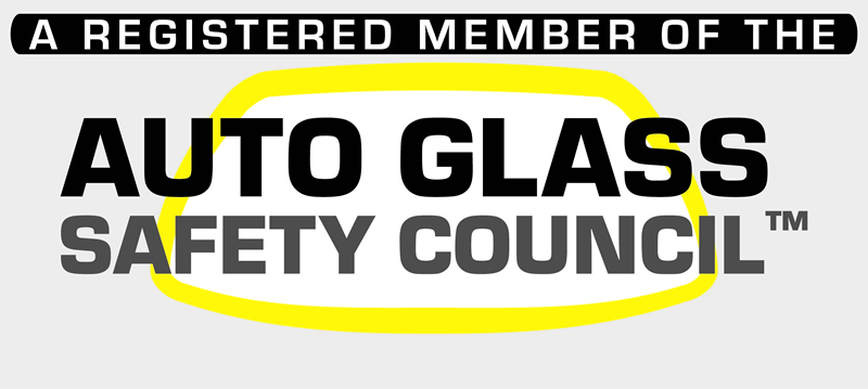 A registered member of the auto glass safety council