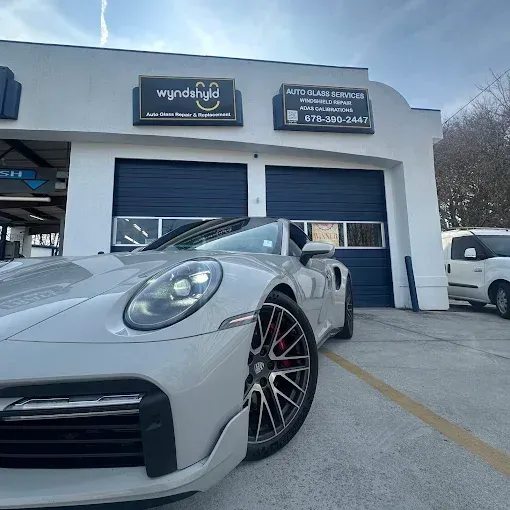 Porsche auto glass repair in East Cobb, GA