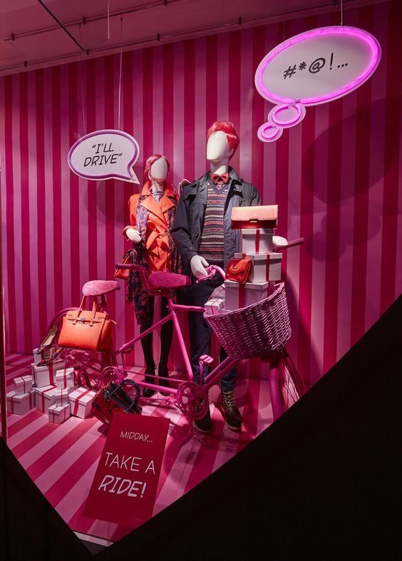 attractive deal retail window display valentine