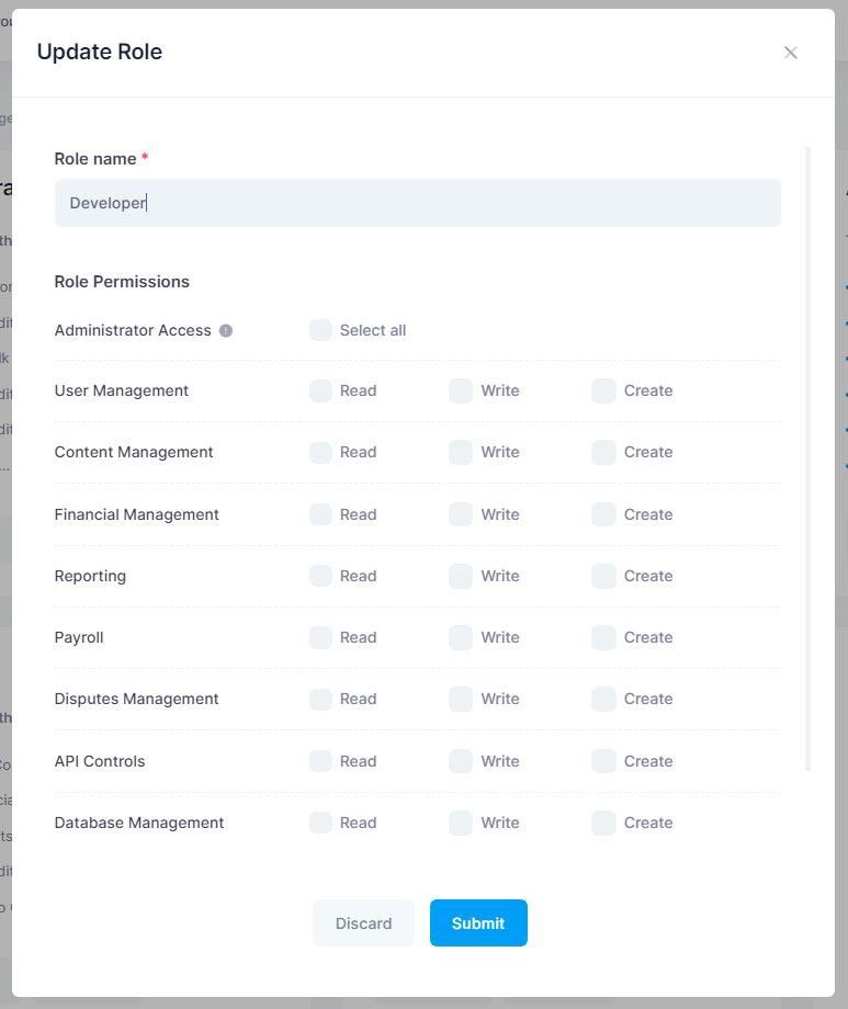 User management theme