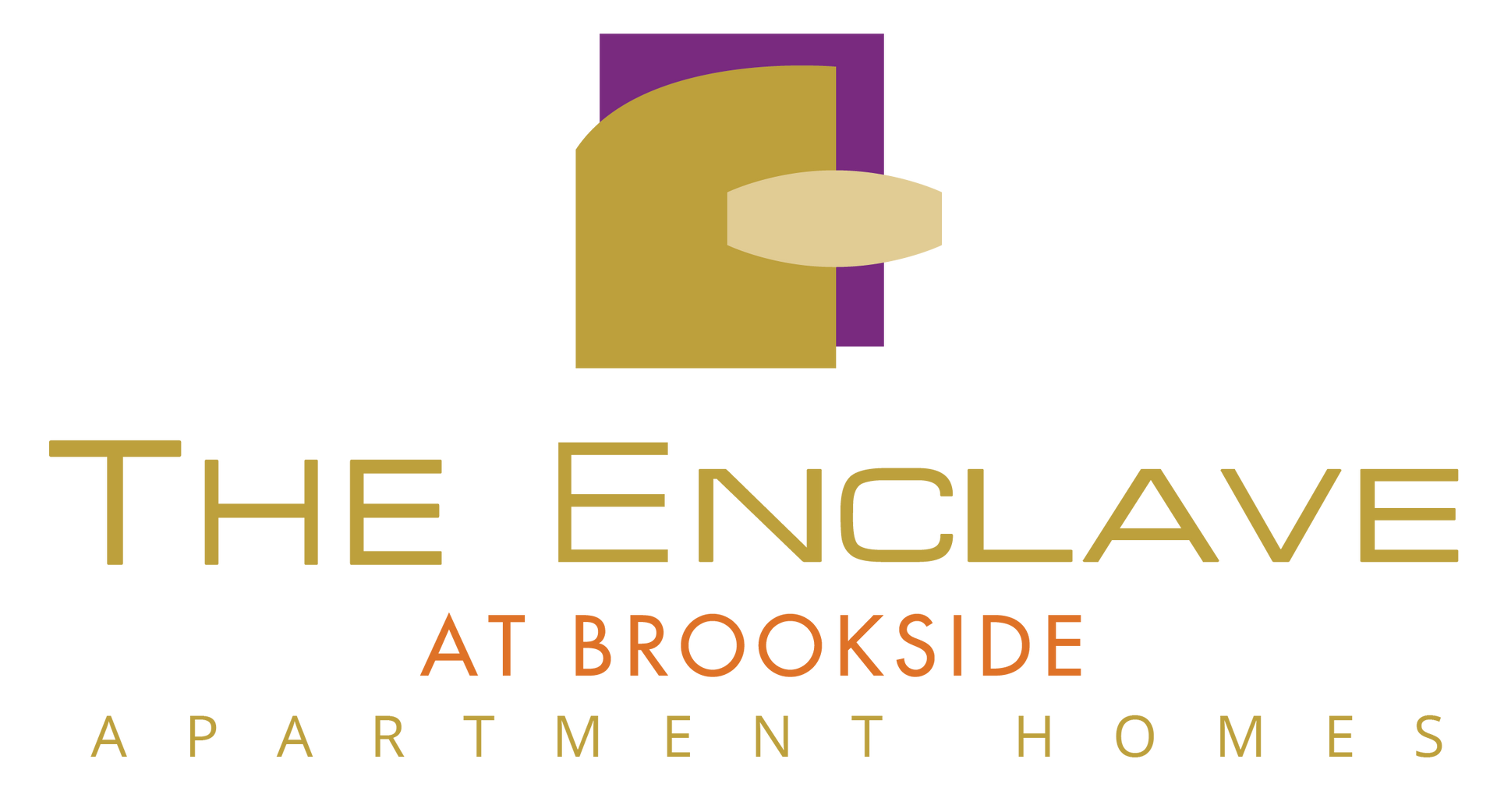 The Enclave at Brookside logo.