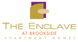 The Enclave at Brookside logo.