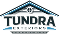 Tundra Exteriors logo with a roof outline, text "TUNDRA EXTERIORS," and tagline "REPAIR • REJUVENATE • REPLACE".