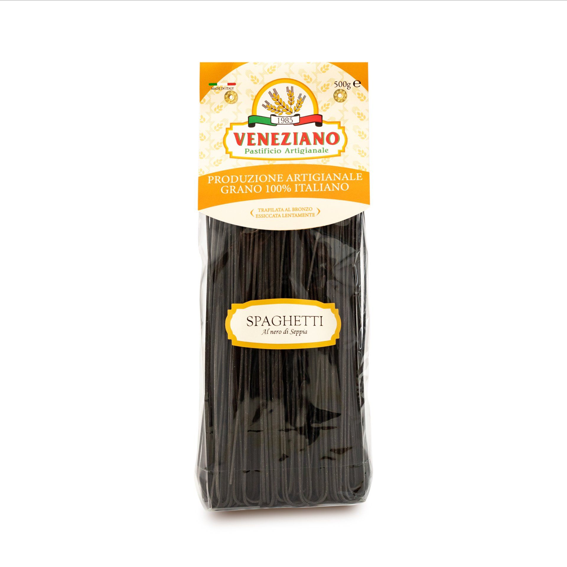 Spaghetti al nero di seppia