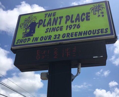 The Plant Place sign