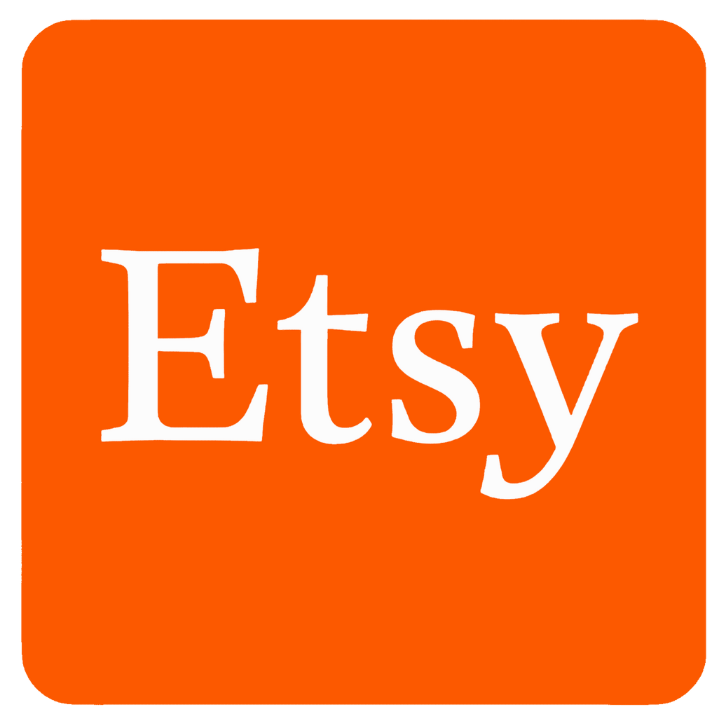 Etsy logo: White text 