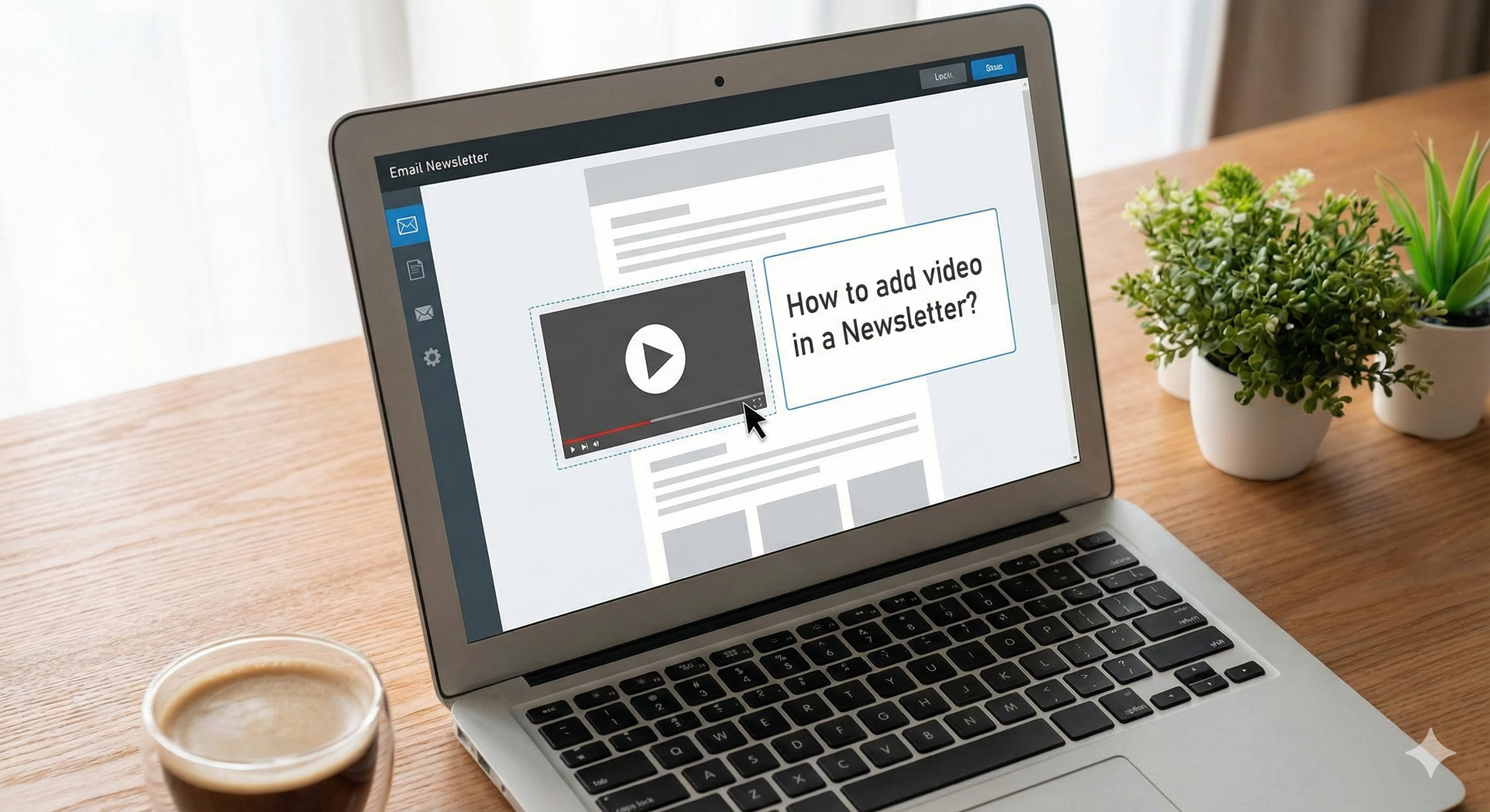 Stylized figures with raised arms, connected by curving lines, and a circle. Dark blue and yellow.