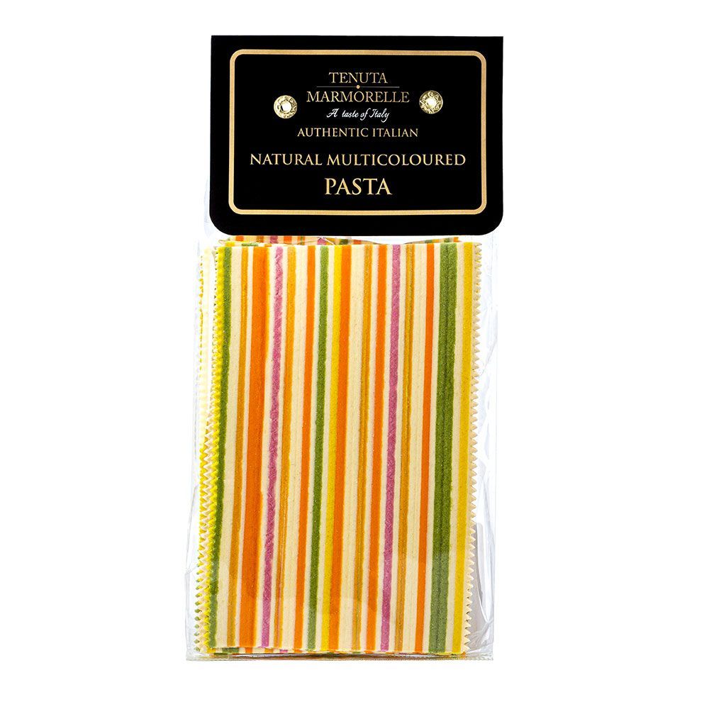 Natural Multicoloured Lasagne Sheets 250g