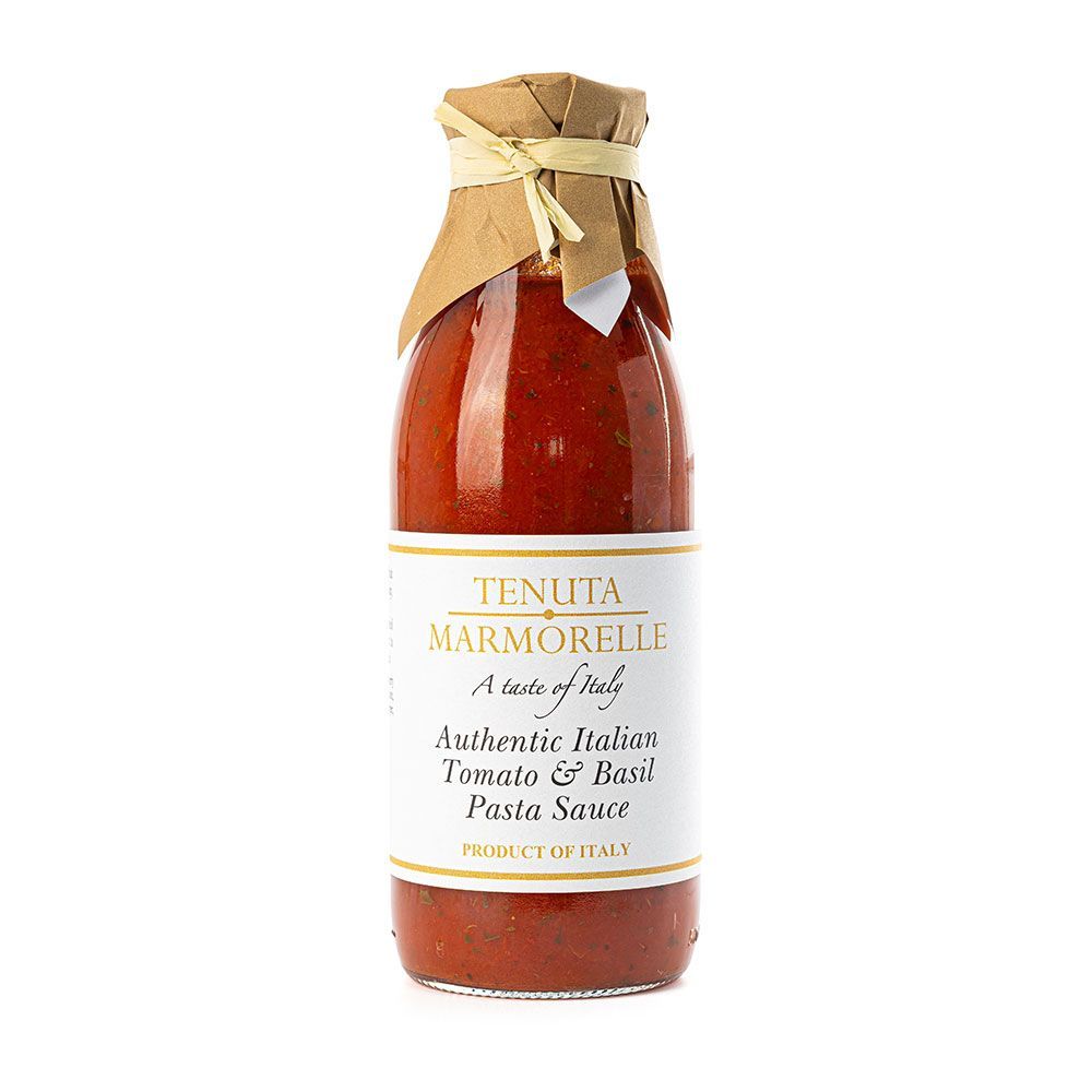 Pasta Sauce Authentic Italian Tomato & Basil