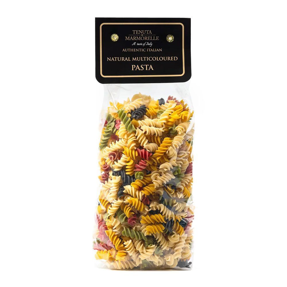 Natural Multi-coloured Fusilli Pasta 500g