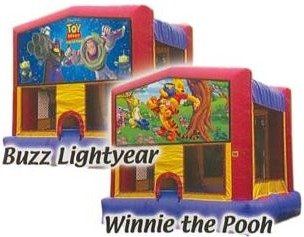 Jump & Slide Buzz or Pooh inflatables in Wailuku, HI