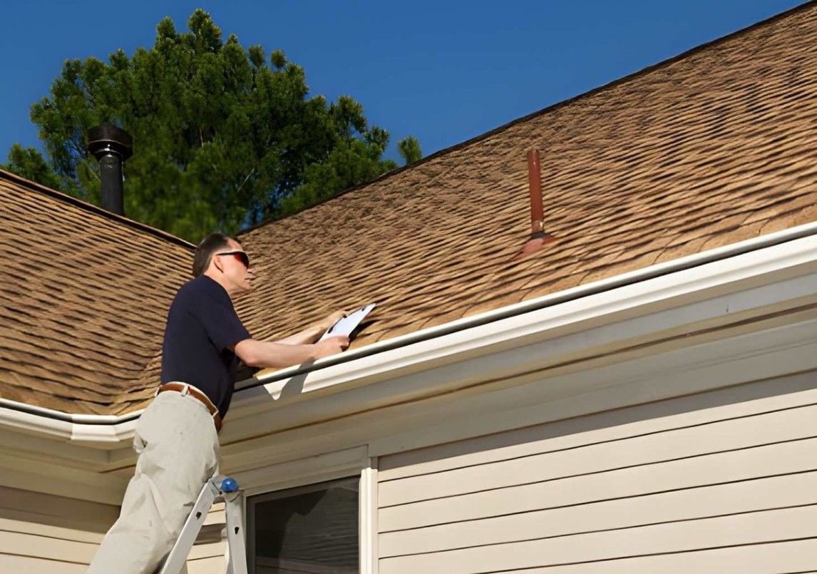White bathtub with tiled walls in a bathroom, light brown floor, faucet on the side.