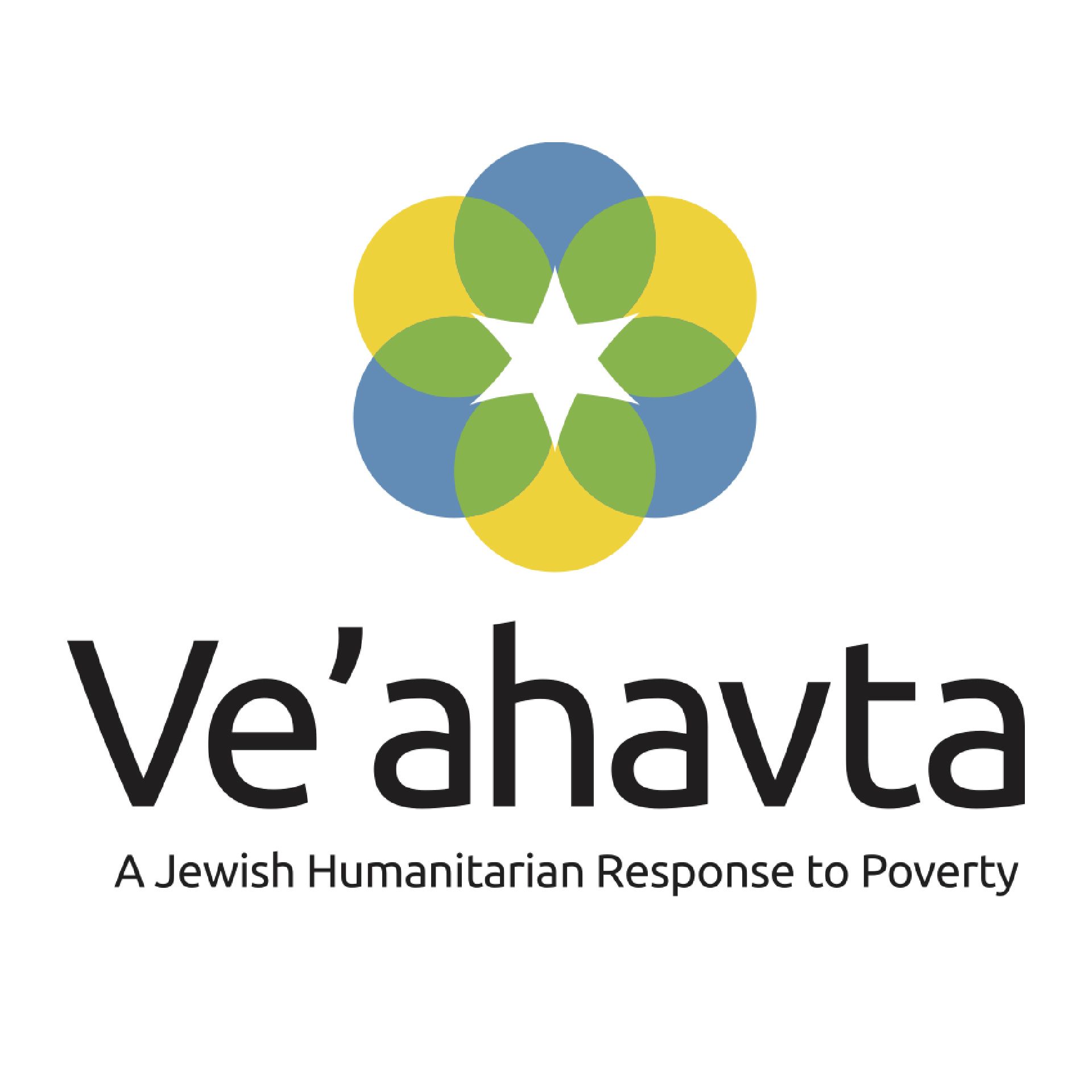 A logo for a jewish humanitarian response to poverty