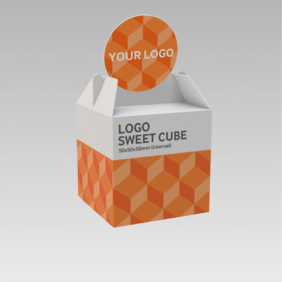 LOGO SWEETS CUBE - VEGAN FIZZY BEARS - 50G