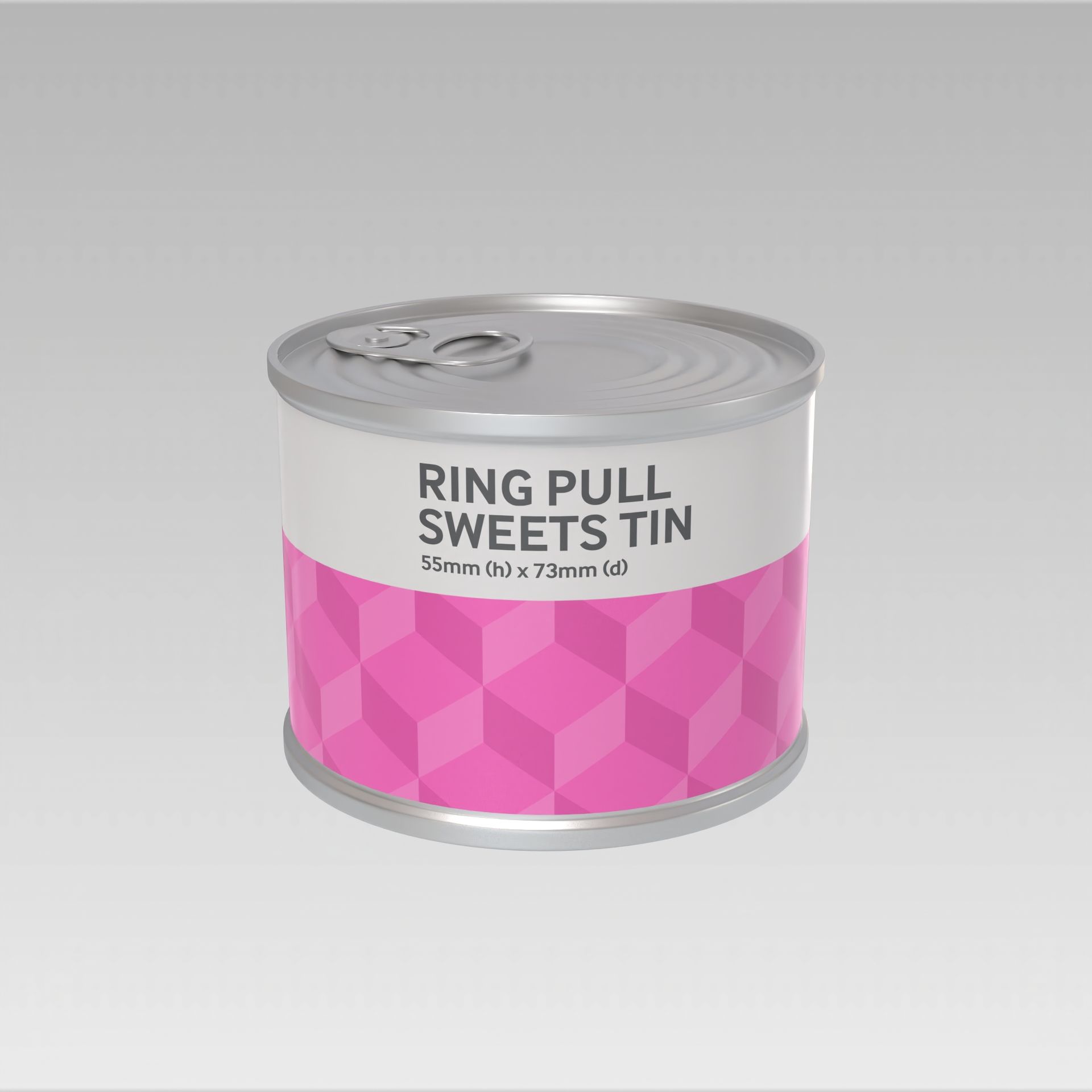 RING PULL SWEETS TIN - CHOCOLATE BEANS - 50G