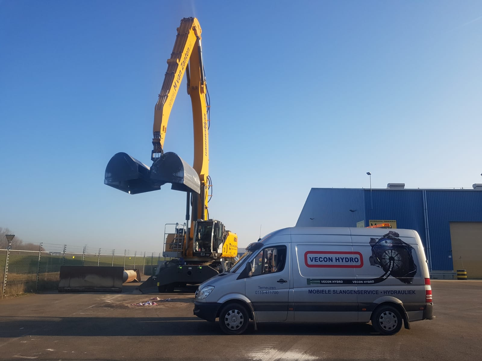 Vecon Hydro onderhoud en service op locatie