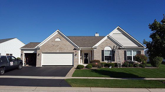Exterior house painting - residential painting services in Elgin, IL