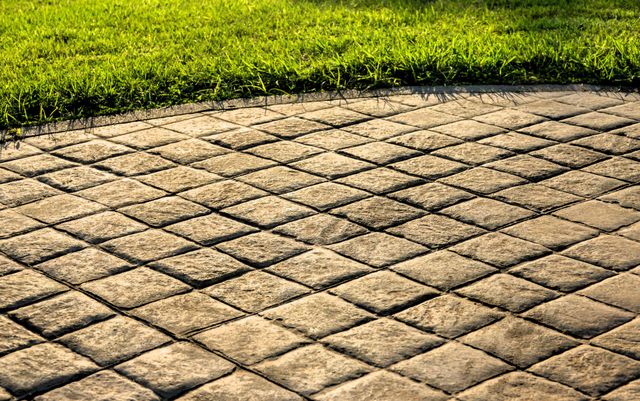 Patterns In Concrete Patterns Stamped Concrete Way