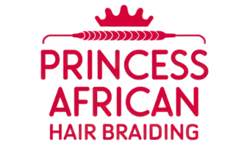 Princess African Hair Braiding Logo