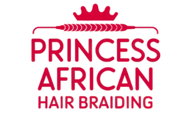 Princess African Hair Braiding Logo