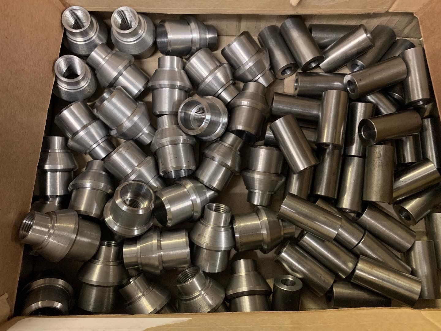 CNC Turned Spacers & Rose Joint Tube Ends