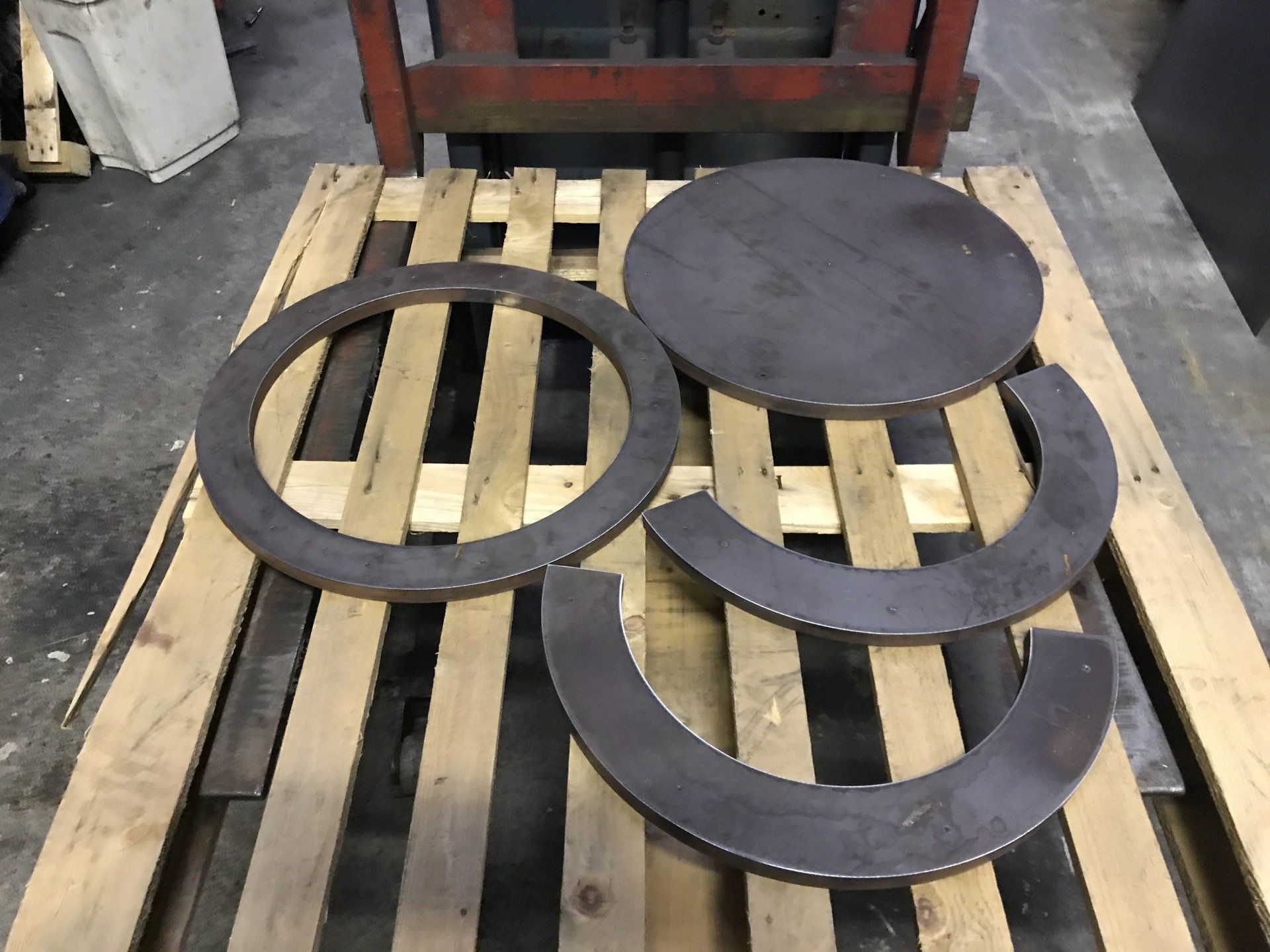 cnc plasma cut samples jobs customers parts