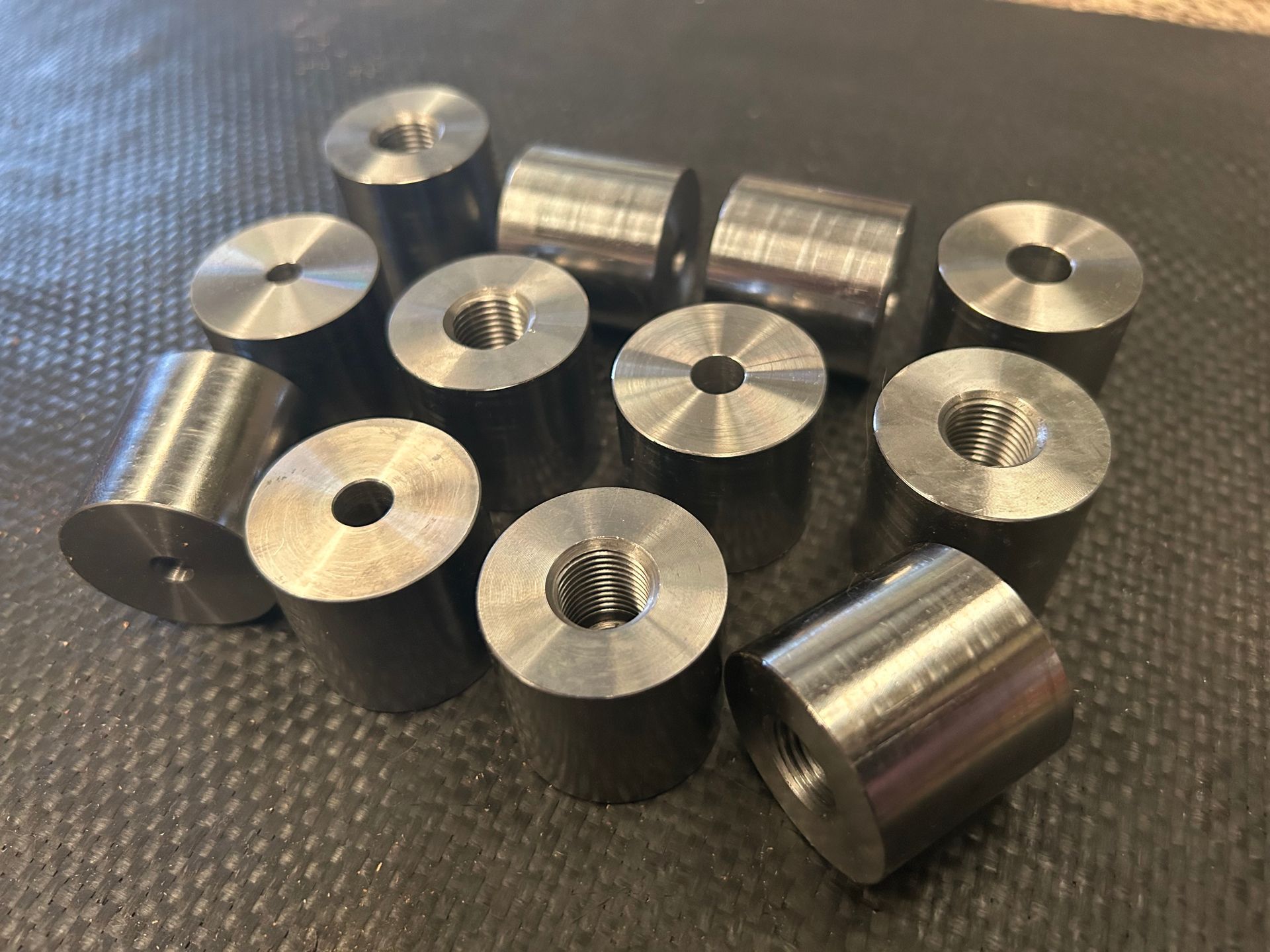 Weld On Bushes & Spacers cnc turned