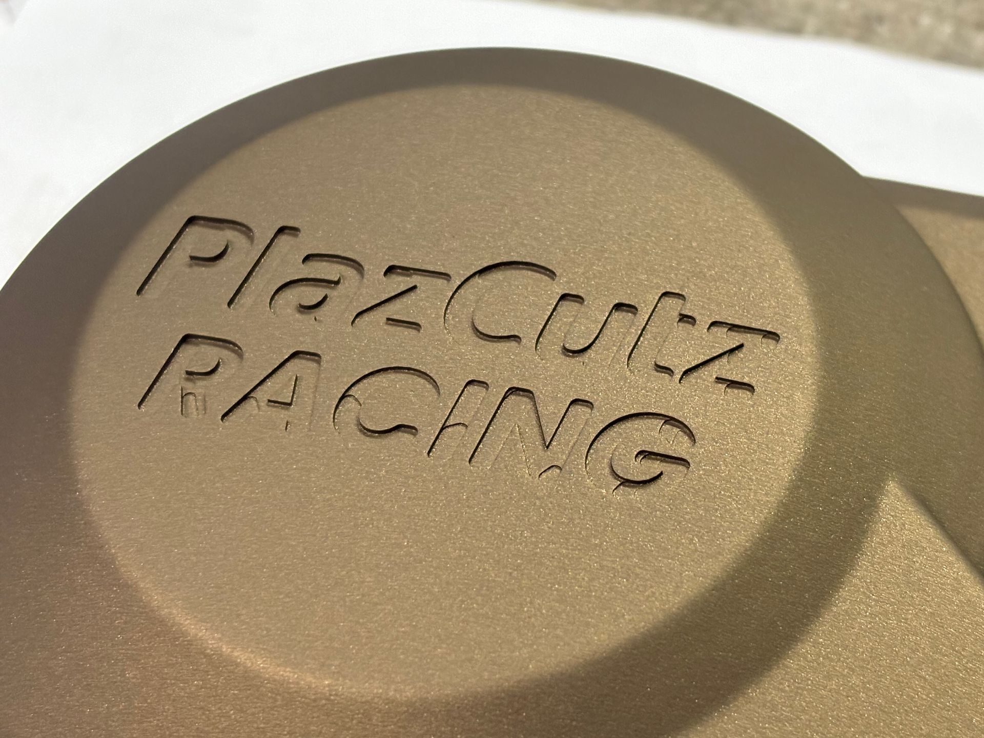 PlazCutz Racing Products are specialist supermoto, supermini and pit bike track racing components cerakote engine covers
