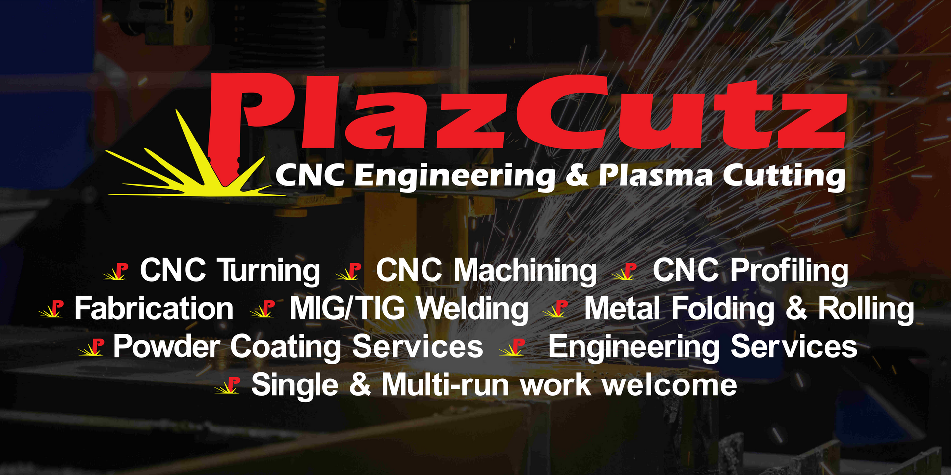PlazCutz cnc engineering machining services, weld, powder coating, turning and milling custom jobs in Morecambe, Lancashire