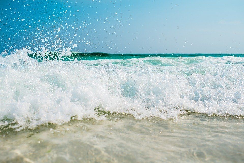 the beach