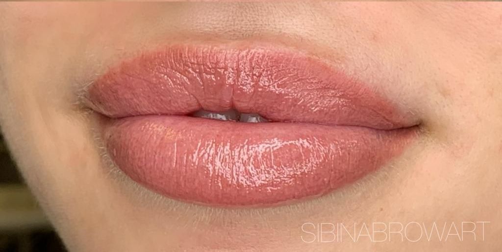 A Close Up Of A Woman's Lips With Lipstick On Them — Sibina Cosmetic Tattoo Art In Broadbeach, QLD