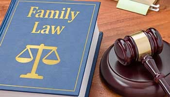 Family Law book with a gavel - Divorce, Child Custody and Family Law in Morganton, NC-LeCroy Law Firm, PLLC
