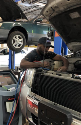 Mechanic Working | First Class Auto Service