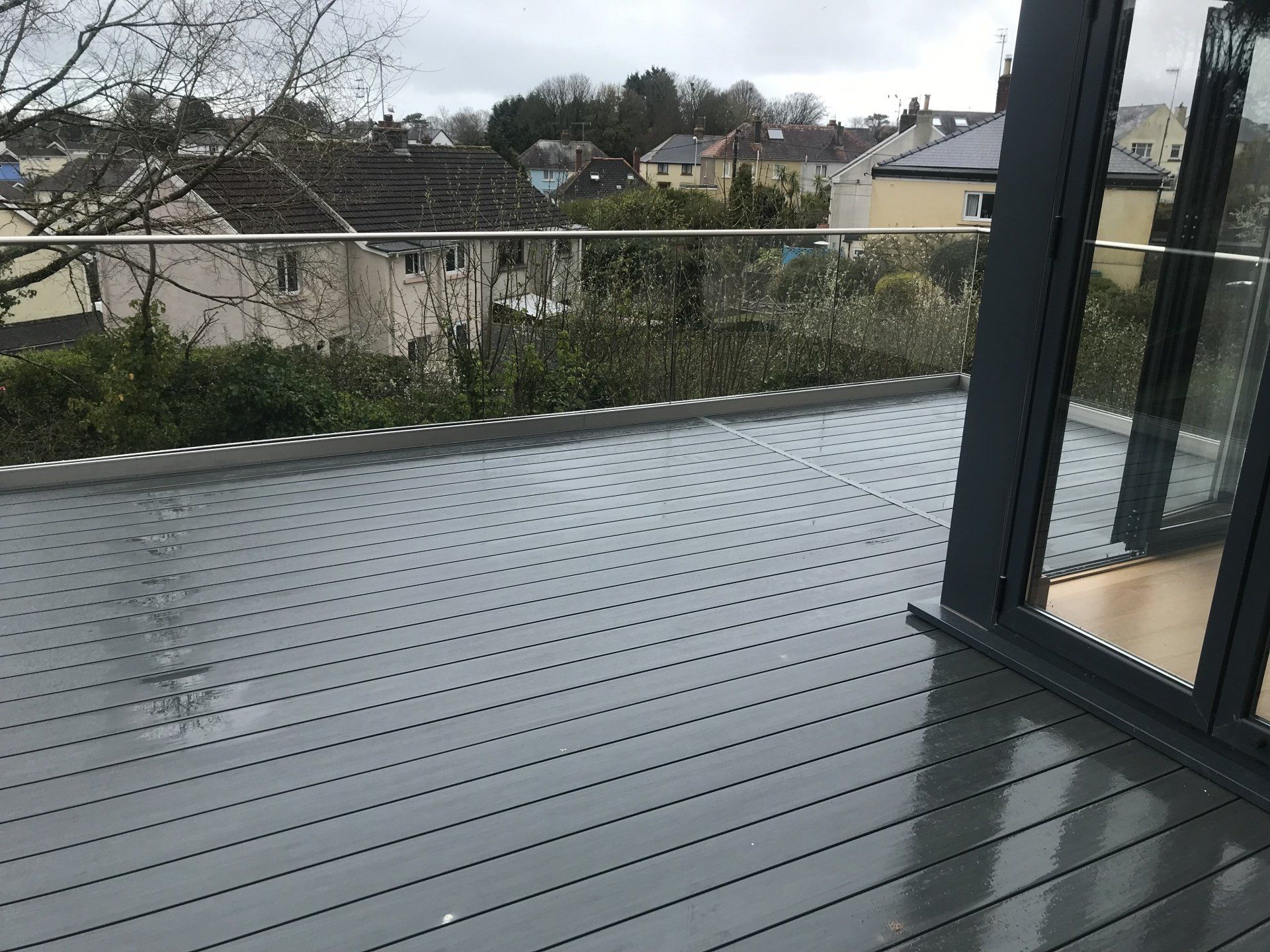 balcony decking installed pembrokeshire