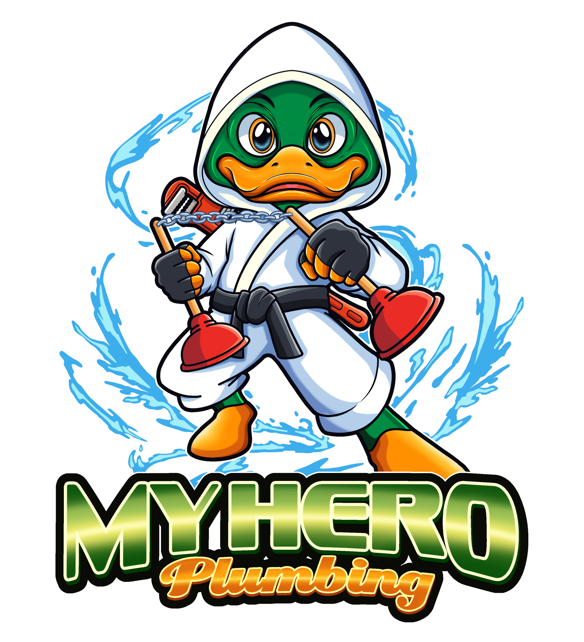 My Hero Plumbing Logo