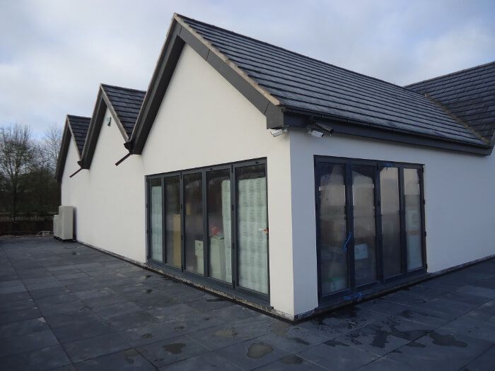 after - rendered house - corner view