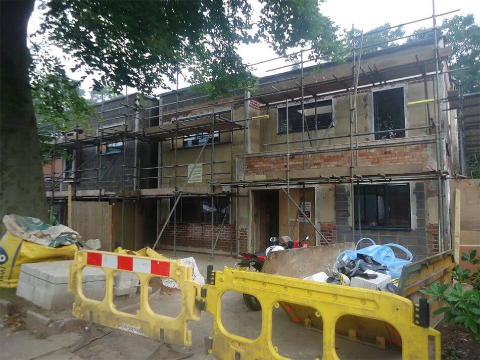 Shelly Park building - before