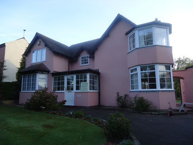 after- rendered house