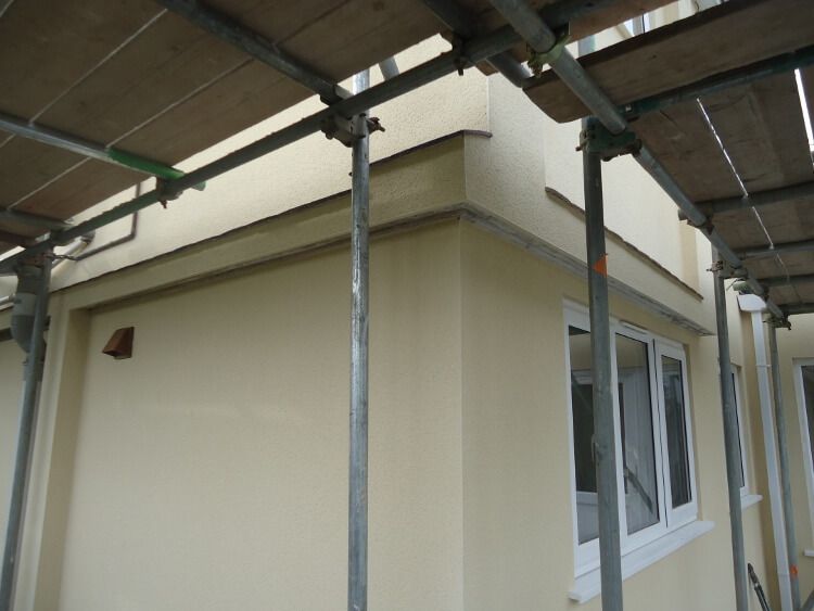 after - rendered corner of the house