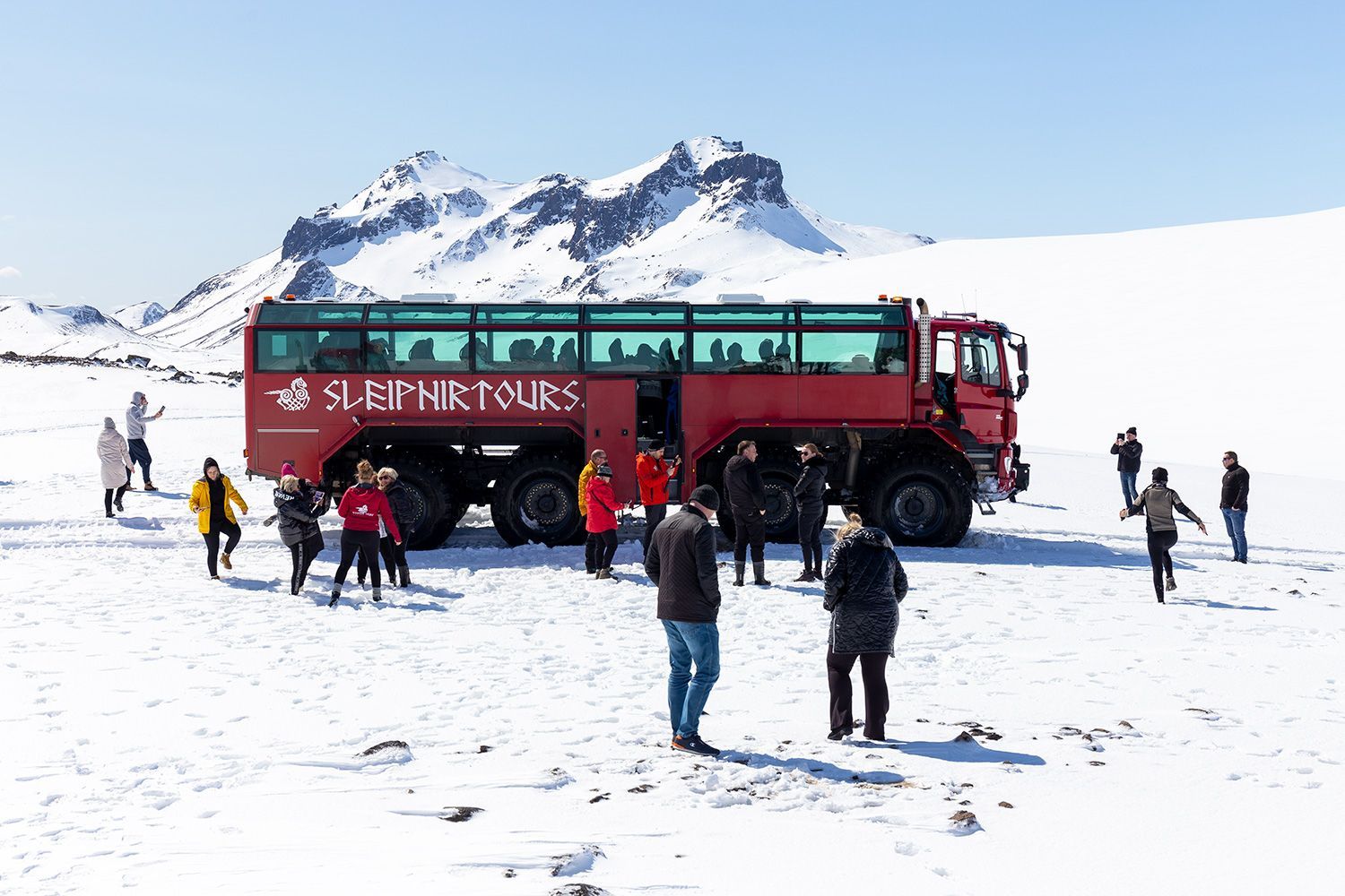 glacier tours iceland lanjgokull monster truck