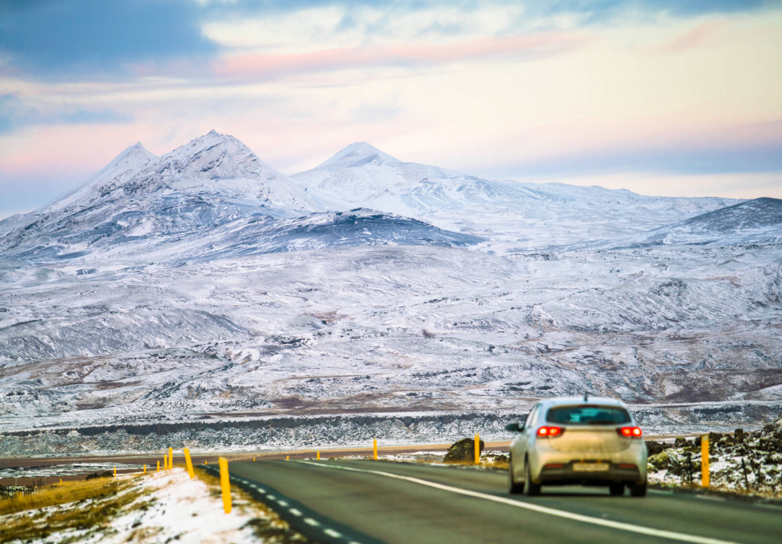 driving in iceland
