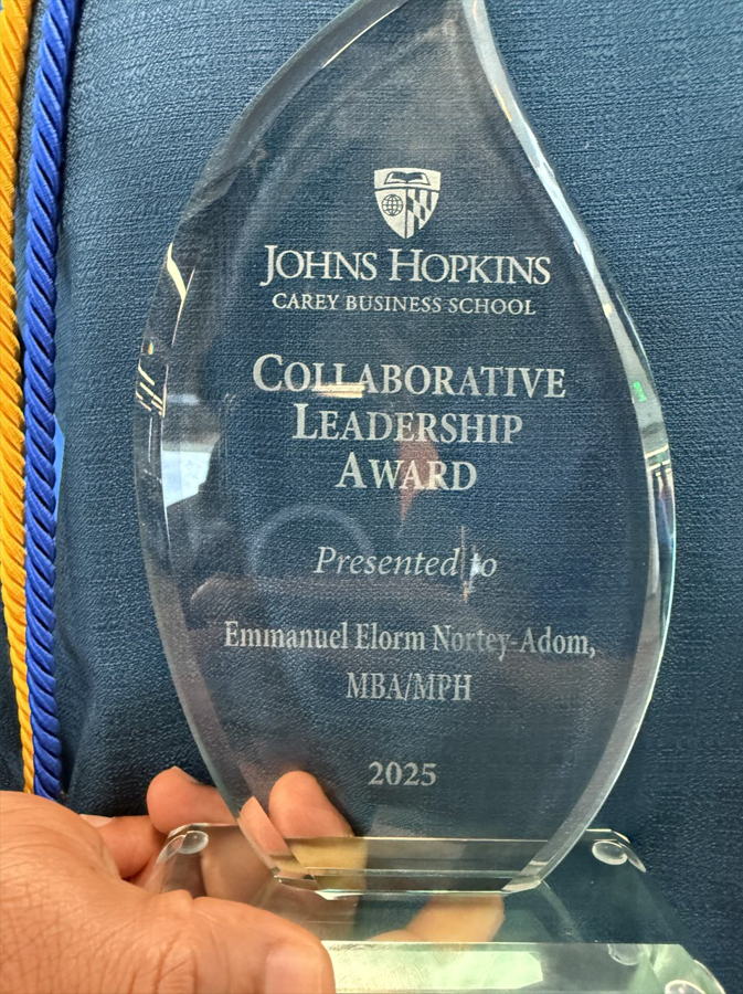 Johns Hopkins Award