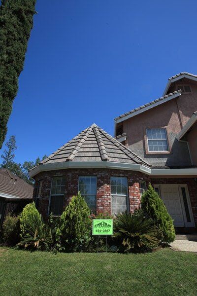 Emergency Roofing Service — Small House in Sacramento, CA