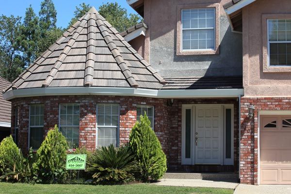 Tile Roofing Maintenance — Two Storey Brown Roofing in Sacramento, CA