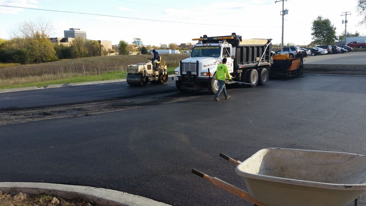 Pavement Almost Done | Elgin, IL | RG Asphalt & Concrete LLC