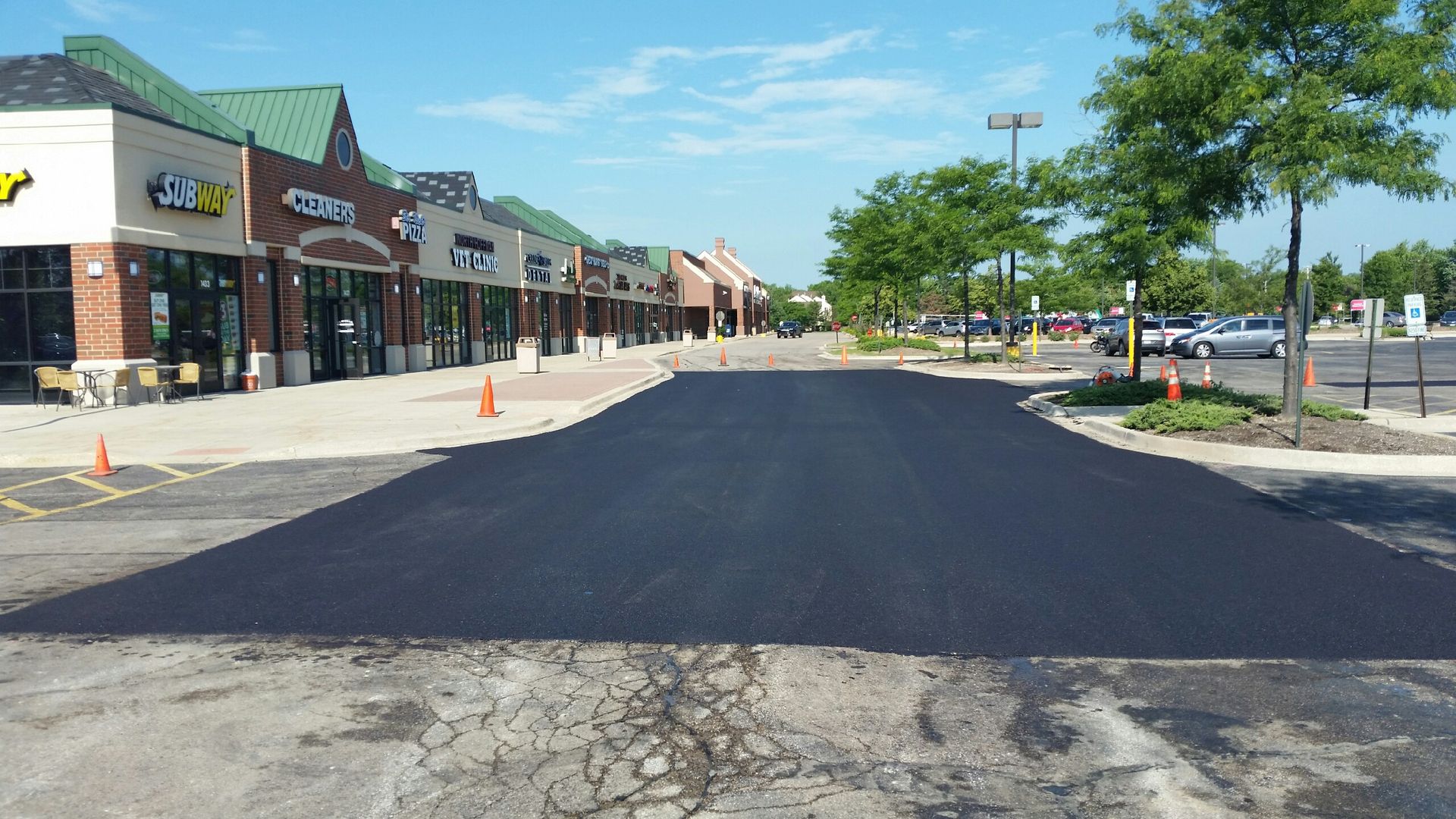New Asphalt Area | Elgin, IL | RG Asphalt & Concrete LLC