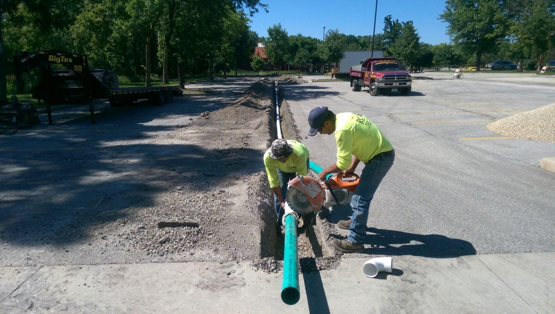Drain Installation | Elgin, IL | RG Asphalt & Concrete LLC