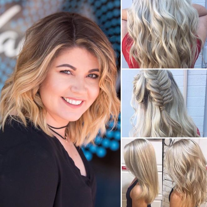 Collage Photo of Alex Green and Different Hairstyles — Scottsdale, AZ — XanderLyn Salon