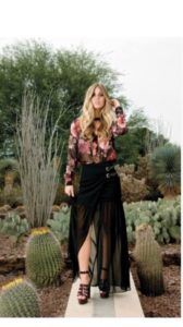 Blonde Woman Standing for a Photo — Scottsdale, AZ — XanderLyn Salon
